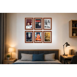 Pack Of 6 Laminated A4 Wall Posters | Spiritual, Motivational & Inspirational Designs | 250 GSM Photo Paper | Water-Resistant | Double-Sided Tape (F39219) Pack Of 6 Laminated A4 Wall Posters | Spiritual, Motivational & Inspirational Designs | 250 GSM Photo Paper | Water-Resistant | Double-Sided Tape (F39219)