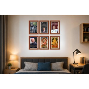 Pack Of 6 Laminated A4 Wall Posters | Spiritual, Motivational & Inspirational Designs | 250 GSM Photo Paper | Water-Resistant | Double-Sided Tape (F39128) Pack Of 6 Laminated A4 Wall Posters | Spiritual, Motivational & Inspirational Designs | 250 GSM Photo Paper | Water-Resistant | Double-Sided Tape (F39128)