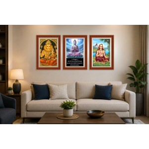 Pack Of 6 Laminated A4 Wall Posters | Spiritual, Motivational & Inspirational Designs | 250 GSM Photo Paper | Water-Resistant | Double-Sided Tape (F39086) Pack Of 6 Laminated A4 Wall Posters | Spiritual, Motivational & Inspirational Designs | 250 GSM Photo Paper | Water-Resistant | Double-Sided Tape (F39086)