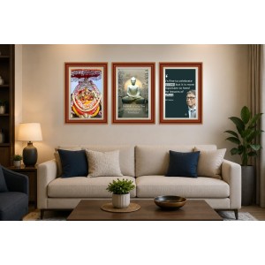 Pack Of 6 Laminated A4 Wall Posters | Spiritual, Motivational & Inspirational Designs | 250 GSM Photo Paper | Water-Resistant | Double-Sided Tape (F39089) Pack Of 6 Laminated A4 Wall Posters | Spiritual, Motivational & Inspirational Designs | 250 GSM Photo Paper | Water-Resistant | Double-Sided Tape (F39089)