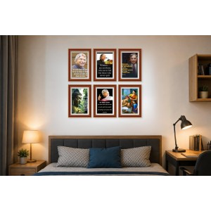 Pack Of 6 Laminated A4 Wall Posters | Spiritual, Motivational & Inspirational Designs | 250 GSM Photo Paper | Water-Resistant | Double-Sided Tape (F39266) Pack Of 6 Laminated A4 Wall Posters | Spiritual, Motivational & Inspirational Designs | 250 GSM Photo Paper | Water-Resistant | Double-Sided Tape (F39266)