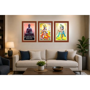 Pack Of 6 Laminated A4 Wall Posters | Spiritual, Motivational & Inspirational Designs | 250 GSM Photo Paper | Water-Resistant | Double-Sided Tape (F39154) Pack Of 6 Laminated A4 Wall Posters | Spiritual, Motivational & Inspirational Designs | 250 GSM Photo Paper | Water-Resistant | Double-Sided Tape (F39154)