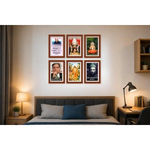 Pack Of 6 Laminated A4 Wall Posters | Spiritual, Motivational & Inspirational Designs | 250 GSM Photo Paper | Water-Resistant | Double-Sided Tape (F39166) Pack Of 6 Laminated A4 Wall Posters | Spiritual, Motivational & Inspirational Designs | 250 GSM Photo Paper | Water-Resistant | Double-Sided Tape (F39166)