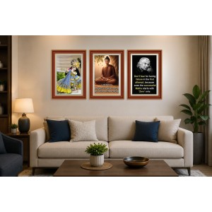 Pack Of 6 Laminated A4 Wall Posters | Spiritual, Motivational & Inspirational Designs | 250 GSM Photo Paper | Water-Resistant | Double-Sided Tape (F39227) Pack Of 6 Laminated A4 Wall Posters | Spiritual, Motivational & Inspirational Designs | 250 GSM Photo Paper | Water-Resistant | Double-Sided Tape (F39227)