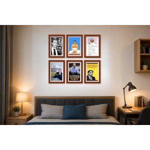 Pack Of 6 Laminated A4 Wall Posters | Spiritual, Motivational & Inspirational Designs | 250 GSM Photo Paper | Water-Resistant | Double-Sided Tape (F39295) Pack Of 6 Laminated A4 Wall Posters | Spiritual, Motivational & Inspirational Designs | 250 GSM Photo Paper | Water-Resistant | Double-Sided Tape (F39295)