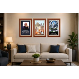 Pack Of 6 Laminated A4 Wall Posters | Spiritual, Motivational & Inspirational Designs | 250 GSM Photo Paper | Water-Resistant | Double-Sided Tape (F39092) Pack Of 6 Laminated A4 Wall Posters | Spiritual, Motivational & Inspirational Designs | 250 GSM Photo Paper | Water-Resistant | Double-Sided Tape (F39092)
