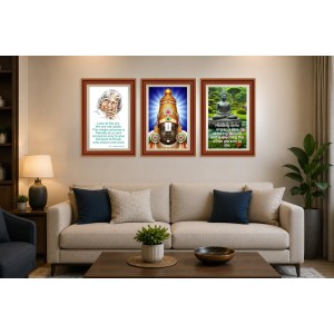 Pack Of 6 Laminated A4 Wall Posters | Spiritual, Motivational & Inspirational Designs | 250 GSM Photo Paper | Water-Resistant | Double-Sided Tape (F39036) Pack Of 6 Laminated A4 Wall Posters | Spiritual, Motivational & Inspirational Designs | 250 GSM Photo Paper | Water-Resistant | Double-Sided Tape (F39036)