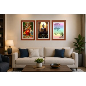 Pack Of 6 Laminated A4 Wall Posters | Spiritual, Motivational & Inspirational Designs | 250 GSM Photo Paper | Water-Resistant | Double-Sided Tape (F39194) Pack Of 6 Laminated A4 Wall Posters | Spiritual, Motivational & Inspirational Designs | 250 GSM Photo Paper | Water-Resistant | Double-Sided Tape (F39194)