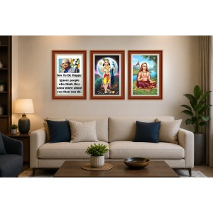 Pack Of 6 Laminated A4 Wall Posters | Spiritual, Motivational & Inspirational Designs | 250 GSM Photo Paper | Water-Resistant | Double-Sided Tape (F39447) Pack Of 6 Laminated A4 Wall Posters | Spiritual, Motivational & Inspirational Designs | 250 GSM Photo Paper | Water-Resistant | Double-Sided Tape (F39447)
