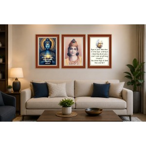 Pack Of 6 Laminated A4 Wall Posters | Spiritual, Motivational & Inspirational Designs | 250 GSM Photo Paper | Water-Resistant | Double-Sided Tape (F39218) Pack Of 6 Laminated A4 Wall Posters | Spiritual, Motivational & Inspirational Designs | 250 GSM Photo Paper | Water-Resistant | Double-Sided Tape (F39218)