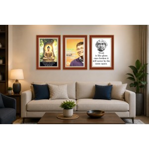 Pack Of 6 Laminated A4 Wall Posters | Spiritual, Motivational & Inspirational Designs | 250 GSM Photo Paper | Water-Resistant | Double-Sided Tape (F39113) Pack Of 6 Laminated A4 Wall Posters | Spiritual, Motivational & Inspirational Designs | 250 GSM Photo Paper | Water-Resistant | Double-Sided Tape (F39113)