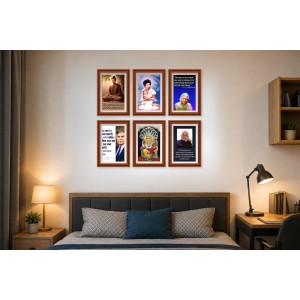 Pack Of 6 Laminated A4 Wall Posters | Spiritual, Motivational & Inspirational Designs | 250 GSM Photo Paper | Water-Resistant | Double-Sided Tape (F39443) Pack Of 6 Laminated A4 Wall Posters | Spiritual, Motivational & Inspirational Designs | 250 GSM Photo Paper | Water-Resistant | Double-Sided Tape (F39443)