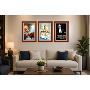 Pack Of 6 Laminated A4 Wall Posters | Spiritual, Motivational & Inspirational Designs | 250 GSM Photo Paper | Water-Resistant | Double-Sided Tape (F39041) Pack Of 6 Laminated A4 Wall Posters | Spiritual, Motivational & Inspirational Designs | 250 GSM Photo Paper | Water-Resistant | Double-Sided Tape (F39041)