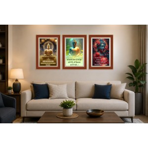 Pack Of 6 Laminated A4 Wall Posters | Spiritual, Motivational & Inspirational Designs | 250 GSM Photo Paper | Water-Resistant | Double-Sided Tape (F39408) Pack Of 6 Laminated A4 Wall Posters | Spiritual, Motivational & Inspirational Designs | 250 GSM Photo Paper | Water-Resistant | Double-Sided Tape (F39408)
