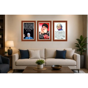 Pack Of 6 Laminated A4 Wall Posters | Spiritual, Motivational & Inspirational Designs | 250 GSM Photo Paper | Water-Resistant | Double-Sided Tape (F38946) Pack Of 6 Laminated A4 Wall Posters | Spiritual, Motivational & Inspirational Designs | 250 GSM Photo Paper | Water-Resistant | Double-Sided Tape (F38946)
