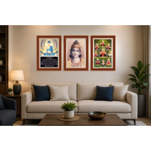 Pack Of 6 Laminated A4 Wall Posters | Spiritual, Motivational & Inspirational Designs | 250 GSM Photo Paper | Water-Resistant | Double-Sided Tape (F39405) Pack Of 6 Laminated A4 Wall Posters | Spiritual, Motivational & Inspirational Designs | 250 GSM Photo Paper | Water-Resistant | Double-Sided Tape (F39405)