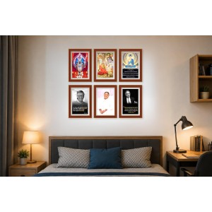 Pack Of 6 Laminated A4 Wall Posters | Spiritual, Motivational & Inspirational Designs | 250 GSM Photo Paper | Water-Resistant | Double-Sided Tape (F39238) Pack Of 6 Laminated A4 Wall Posters | Spiritual, Motivational & Inspirational Designs | 250 GSM Photo Paper | Water-Resistant | Double-Sided Tape (F39238)