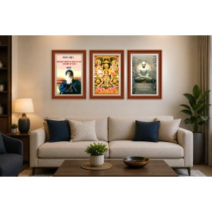 Pack Of 6 Laminated A4 Wall Posters | Spiritual, Motivational & Inspirational Designs | 250 GSM Photo Paper | Water-Resistant | Double-Sided Tape (F39237) Pack Of 6 Laminated A4 Wall Posters | Spiritual, Motivational & Inspirational Designs | 250 GSM Photo Paper | Water-Resistant | Double-Sided Tape (F39237)