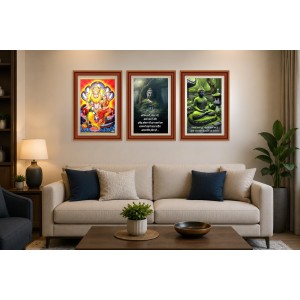Pack Of 6 Laminated A4 Wall Posters | Spiritual, Motivational & Inspirational Designs | 250 GSM Photo Paper | Water-Resistant | Double-Sided Tape (F39274) Pack Of 6 Laminated A4 Wall Posters | Spiritual, Motivational & Inspirational Designs | 250 GSM Photo Paper | Water-Resistant | Double-Sided Tape (F39274)