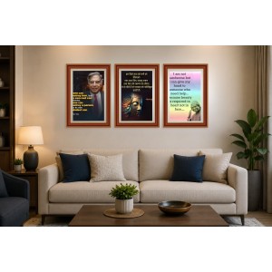 Pack Of 6 Laminated A4 Wall Posters | Spiritual, Motivational & Inspirational Designs | 250 GSM Photo Paper | Water-Resistant | Double-Sided Tape (F39212) Pack Of 6 Laminated A4 Wall Posters | Spiritual, Motivational & Inspirational Designs | 250 GSM Photo Paper | Water-Resistant | Double-Sided Tape (F39212)