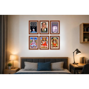 Pack Of 6 Laminated A4 Wall Posters | Spiritual, Motivational & Inspirational Designs | 250 GSM Photo Paper | Water-Resistant | Double-Sided Tape (F39172) Pack Of 6 Laminated A4 Wall Posters | Spiritual, Motivational & Inspirational Designs | 250 GSM Photo Paper | Water-Resistant | Double-Sided Tape (F39172)