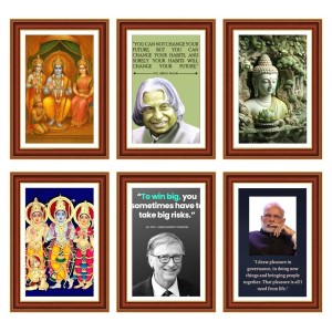 Pack Of 6 Laminated A4 Wall Posters | Spiritual, Motivational & Inspirational Designs | 250 GSM Photo Paper | Water-Resistant | Double-Sided Tape (F39025) Pack Of 6 Laminated A4 Wall Posters | Spiritual, Motivational & Inspirational Designs | 250 GSM Photo Paper | Water-Resistant | Double-Sided Tape (F39025)