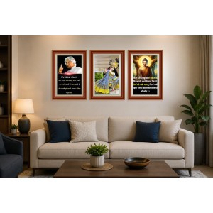 Pack Of 6 Laminated A4 Wall Posters | Spiritual, Motivational & Inspirational Designs | 250 GSM Photo Paper | Water-Resistant | Double-Sided Tape (F39239) Pack Of 6 Laminated A4 Wall Posters | Spiritual, Motivational & Inspirational Designs | 250 GSM Photo Paper | Water-Resistant | Double-Sided Tape (F39239)