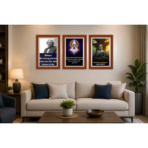 Pack Of 6 Laminated A4 Wall Posters | Spiritual, Motivational & Inspirational Designs | 250 GSM Photo Paper | Water-Resistant | Double-Sided Tape (F39364) Pack Of 6 Laminated A4 Wall Posters | Spiritual, Motivational & Inspirational Designs | 250 GSM Photo Paper | Water-Resistant | Double-Sided Tape (F39364)