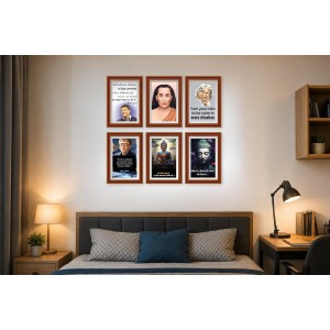 Pack Of 6 Laminated A4 Wall Posters | Spiritual, Motivational & Inspirational Designs | 250 GSM Photo Paper | Water-Resistant | Double-Sided Tape (F39117) Pack Of 6 Laminated A4 Wall Posters | Spiritual, Motivational & Inspirational Designs | 250 GSM Photo Paper | Water-Resistant | Double-Sided Tape (F39117)