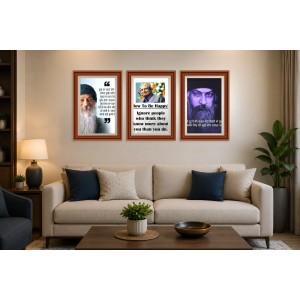 Pack Of 6 Laminated A4 Wall Posters | Spiritual, Motivational & Inspirational Designs | 250 GSM Photo Paper | Water-Resistant | Double-Sided Tape (F39138) Pack Of 6 Laminated A4 Wall Posters | Spiritual, Motivational & Inspirational Designs | 250 GSM Photo Paper | Water-Resistant | Double-Sided Tape (F39138)