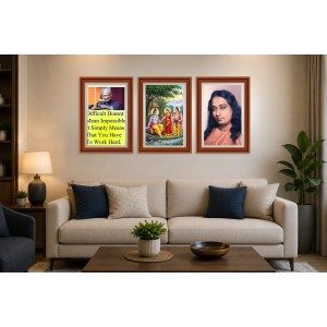 Pack Of 6 Laminated A4 Wall Posters | Spiritual, Motivational & Inspirational Designs | 250 GSM Photo Paper | Water-Resistant | Double-Sided Tape (F39384) Pack Of 6 Laminated A4 Wall Posters | Spiritual, Motivational & Inspirational Designs | 250 GSM Photo Paper | Water-Resistant | Double-Sided Tape (F39384)