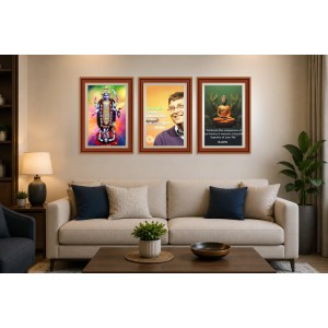 Pack Of 6 Laminated A4 Wall Posters | Spiritual, Motivational & Inspirational Designs | 250 GSM Photo Paper | Water-Resistant | Double-Sided Tape (F39115) Pack Of 6 Laminated A4 Wall Posters | Spiritual, Motivational & Inspirational Designs | 250 GSM Photo Paper | Water-Resistant | Double-Sided Tape (F39115)