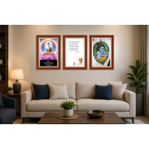 Pack Of 6 Laminated A4 Wall Posters | Spiritual, Motivational & Inspirational Designs | 250 GSM Photo Paper | Water-Resistant | Double-Sided Tape (F39437) Pack Of 6 Laminated A4 Wall Posters | Spiritual, Motivational & Inspirational Designs | 250 GSM Photo Paper | Water-Resistant | Double-Sided Tape (F39437)