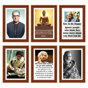 Pack Of 6 Laminated A4 Wall Posters | Spiritual, Motivational & Inspirational Designs | 250 GSM Photo Paper | Water-Resistant | Double-Sided Tape (F39107) Pack Of 6 Laminated A4 Wall Posters | Spiritual, Motivational & Inspirational Designs | 250 GSM Photo Paper | Water-Resistant | Double-Sided Tape (F39107)