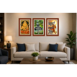 Pack Of 6 Laminated A4 Wall Posters | Spiritual, Motivational & Inspirational Designs | 250 GSM Photo Paper | Water-Resistant | Double-Sided Tape (F39236) Pack Of 6 Laminated A4 Wall Posters | Spiritual, Motivational & Inspirational Designs | 250 GSM Photo Paper | Water-Resistant | Double-Sided Tape (F39236)