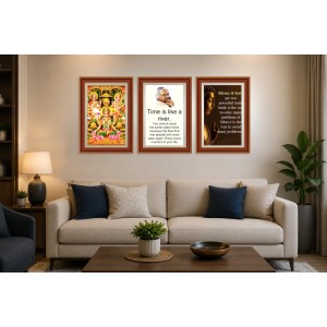Pack Of 6 Laminated A4 Wall Posters | Spiritual, Motivational & Inspirational Designs | 250 GSM Photo Paper | Water-Resistant | Double-Sided Tape (F39440) Pack Of 6 Laminated A4 Wall Posters | Spiritual, Motivational & Inspirational Designs | 250 GSM Photo Paper | Water-Resistant | Double-Sided Tape (F39440)