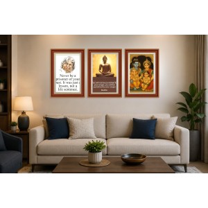 Pack Of 6 Laminated A4 Wall Posters | Spiritual, Motivational & Inspirational Designs | 250 GSM Photo Paper | Water-Resistant | Double-Sided Tape (F39102) Pack Of 6 Laminated A4 Wall Posters | Spiritual, Motivational & Inspirational Designs | 250 GSM Photo Paper | Water-Resistant | Double-Sided Tape (F39102)