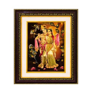 Golden Photo Frame for Home Decor & Puja Room | Decorative Religious Wall Art with Golden Finish | Hindu God Frame for Temple, Living Room, Office & Gift Purpose Golden Photo Frame for Home Decor & Puja Room | Decorative Religious Wall Art with Golden Finish | Hindu God Frame for Temple, Living Room, Office & Gift Purpose