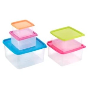 Hitech Joyo Fresia Container 5 Pcs Set (1,2,3,4,5) TR PL Shrink+Multi Colour