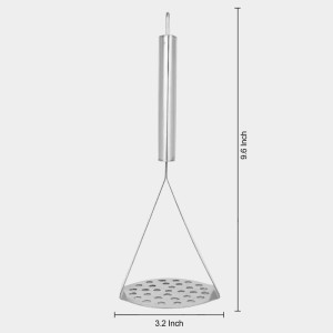 Stainless Steel Masher, 3.2 X 9.6 in (Pack of 1) Stainless Steel Masher, 3.2 X 9.6 in (Pack of 1)