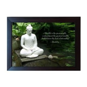 Hitech Buddha(Gautam Buddha Bhagwan) Quote Photo Frame | Motivational Quotes Poster for Bedroom, Living Room, Study Room, Kids Hitech Buddha(Gautam Buddha Bhagwan) Quote Photo Frame | Motivational Quotes Poster for Bedroom, Living Room, Study Room, Kids