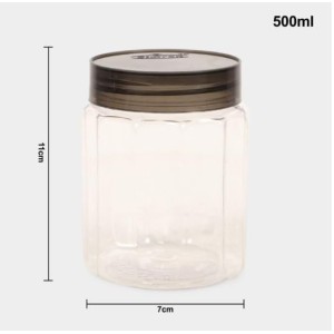 Swan Transparent Plastic Storage Containers with Black Lids And Wooden Spoon – Set of 4 Containers and Spoon, Airtight Kitchen Jars Swan Transparent Plastic Storage Containers with Black Lids And Wooden Spoon – Set of 4 Containers and Spoon, Airtight Kitchen Jars