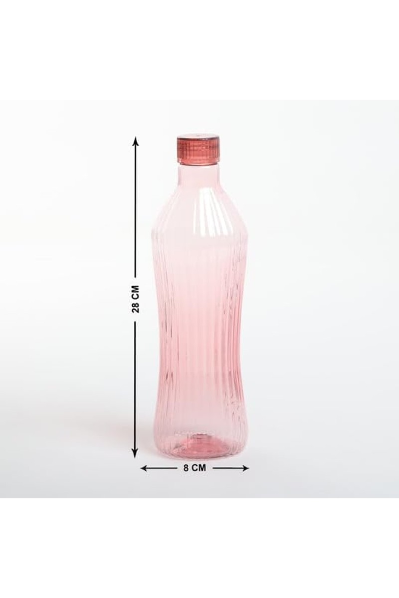 Hitech Sales Water Bottle 1L | Reusable, Leak-Proof, BPA-Free | Durable Polypropylene Bottle for Home, Gym, Office, Travel, Home and Outdoor Use & Also for Daily Use, Pack of 1 (Pink)