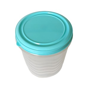Plastic Kitchen Storage Container with Airtight Lid | Transparent Body with Blue Lid | Food-Grade Multipurpose Organizer for Home & Kitchen (1) Plastic Kitchen Storage Container with Airtight Lid | Transparent Body with Blue Lid | Food-Grade Multipurpose Organizer for Home & Kitchen (1)