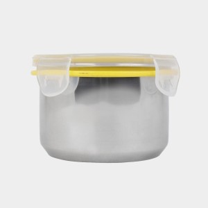350 ml Stainless Steel Container, 4.4 X 3 inch (Pack of 1) 350 ml Stainless Steel Container, 4.4 X 3 inch (Pack of 1)