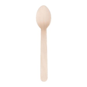 Hitech Sales Pack of 25 16CM Disposable Wooden Spoons for Party Picnic and Home & Kitchen Perfect for Eating, Samoling and Tasting Ice Cream, Yogurt, Dessert, Parfait, Mousse, Pudding Hitech Sales Pack of 25 16CM Disposable Wooden Spoons for Party Picnic and Home & Kitchen Perfect for Eating, Samoling and Tasting Ice Cream, Yogurt, Dessert, Parfait, Mousse, Pudding