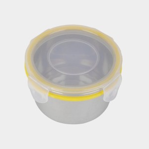 350 ml Stainless Steel Container, 4.4 X 3 inch (Pack of 1) 350 ml Stainless Steel Container, 4.4 X 3 inch (Pack of 1)