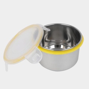 350 ml Stainless Steel Container, 4.4 X 3 inch (Pack of 1) 350 ml Stainless Steel Container, 4.4 X 3 inch (Pack of 1)