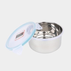 800 ml Stainless Steel Container, 5 X 3 inch (Pack of 1) 800 ml Stainless Steel Container, 5 X 3 inch (Pack of 1)