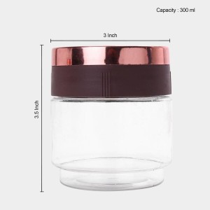 Hitech Sales 300ml Plastic Container Set of 6 – Grey | Airtight, Stackable, BPA-Free Storage Jars for Kitchen & Pantry Hitech Sales 300ml Plastic Container Set of 6 – Grey | Airtight, Stackable, BPA-Free Storage Jars for Kitchen & Pantry